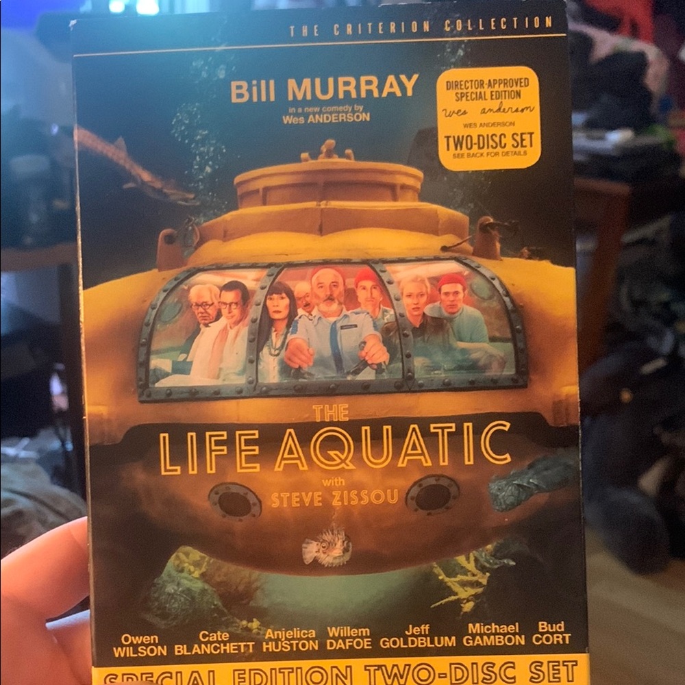 The Life Aquatic with Steve Zissou Criterion Collection 2DVD Set